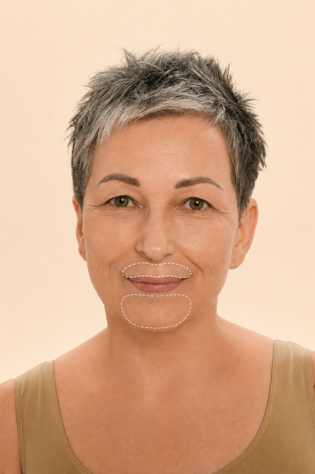 Upper Lip + Chin laser hair removal bundle